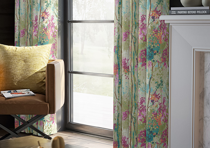 Silver Birch, Jewel - Made to Measure Curtains - Image 5